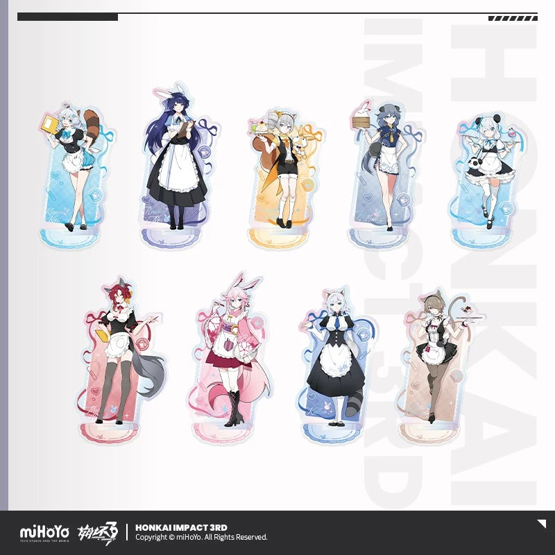 Acrylic Stand [Honkai Impact 3rd] - La Vita a Bella - Cafe Valkyries series