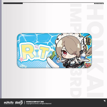 Badge Rectangulaire [Honkai Impact 3rd] - Summer Companion Series