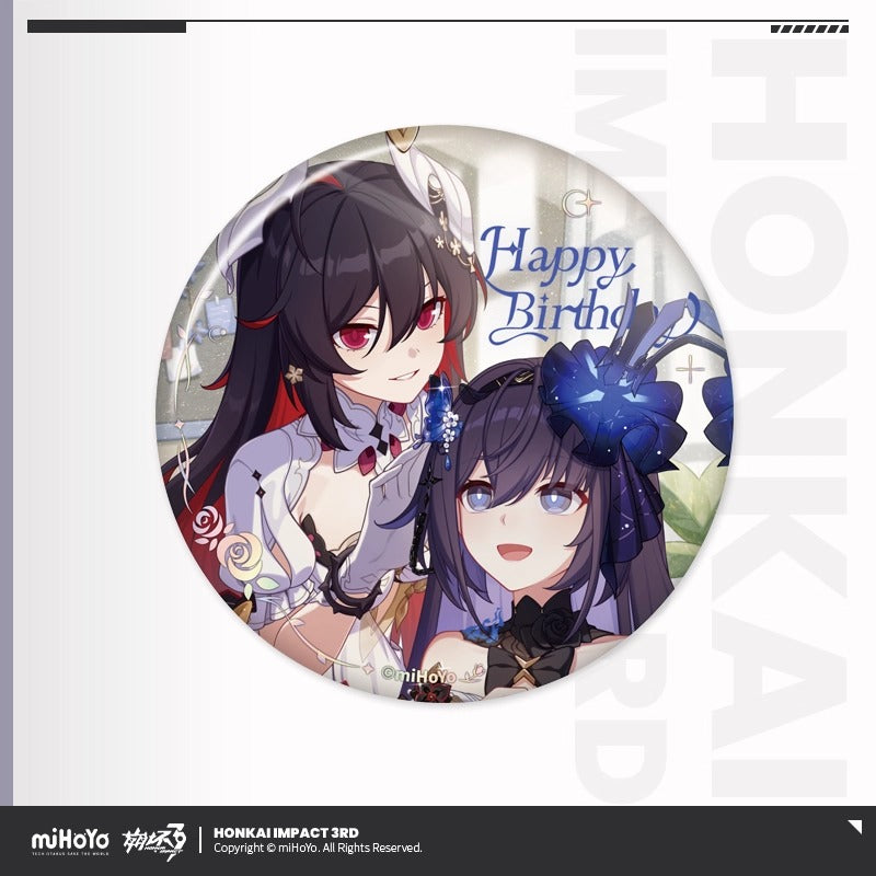 Badge [Honkai Impact 3rd] - Seele & Veliona - 2025 Birthday Series
