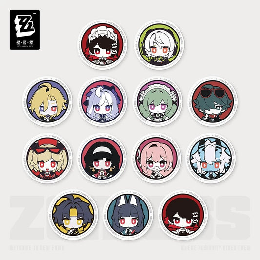Badge [ZZZ Zenless Zone Zero] - Mini Agent series (Aleatoire)