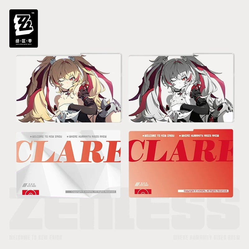 Acrylic Frame [ZZZ Zenless Zone Zero] - Claret - Cinema Series