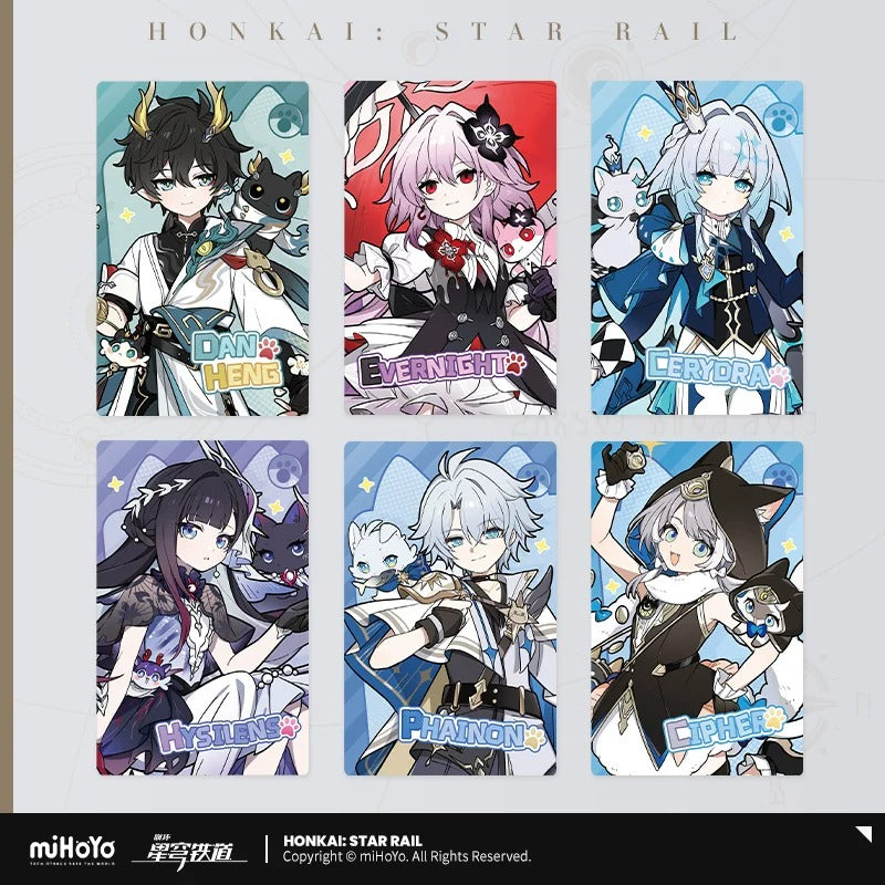 Carte Laser [Honkai: Star Rail] - Little Cat Series Vol.8
