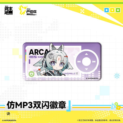 Badge [Arknights: Endfield] - Imitation lecteur MP3 - Endfield Festival 2026