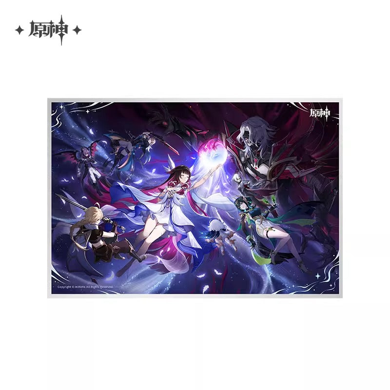 Acrylique Shikishi [Genshin Impact] -  An Elegy for Faded Moonlight