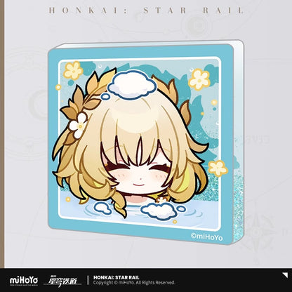 Glitter Fridge Magnet [Honkai: Star Rail] - Série Emoticônes / Sticker vol.5