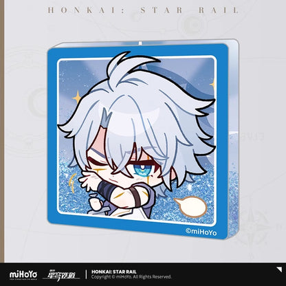 Glitter Fridge Magnet [Honkai: Star Rail] - Série Emoticônes / Sticker vol.5