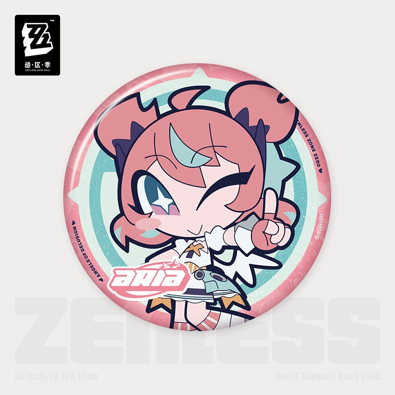Badge [ZZZ Zenless Zone Zero] - AOD Angels of Delusion - PINK Sweet Attack series