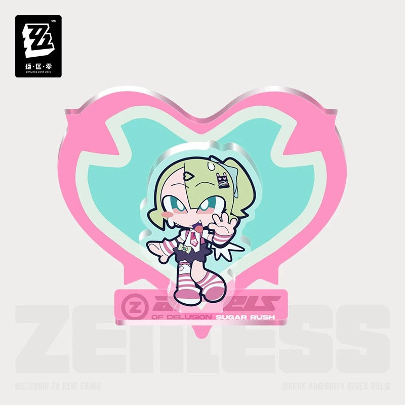 Acrylic Stand Magnet [ZZZ Zenless Zone Zero] - AOD Angels of Delusion - PINK Sweet Attack series