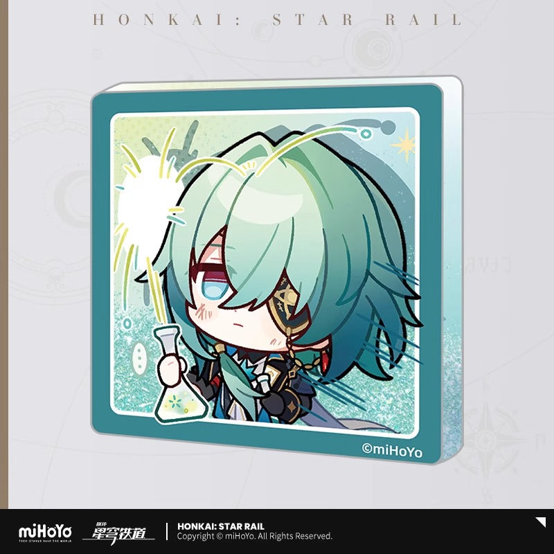 Glitter Fridge Magnet [Honkai: Star Rail] - Série Emoticônes / Sticker vol.5