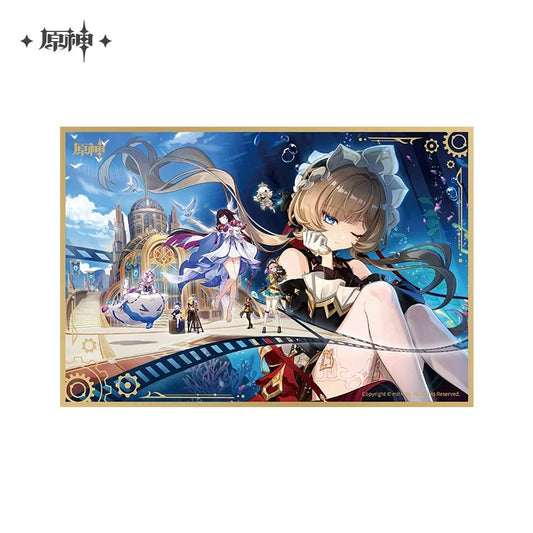 Acrylique Shikishi [Genshin Impact] - LUNA VIII Sunny Summer Fontinalia