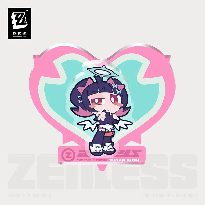 Acrylic Stand Magnet [ZZZ Zenless Zone Zero] - AOD Angels of Delusion - PINK Sweet Attack series