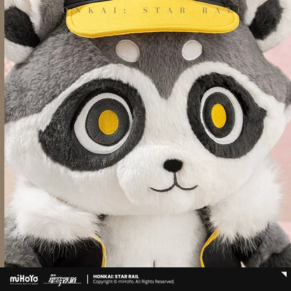 Peluche Keychain [Honkai: Star Rail] - Baseball Racoon - Fluffy Across the Blue series