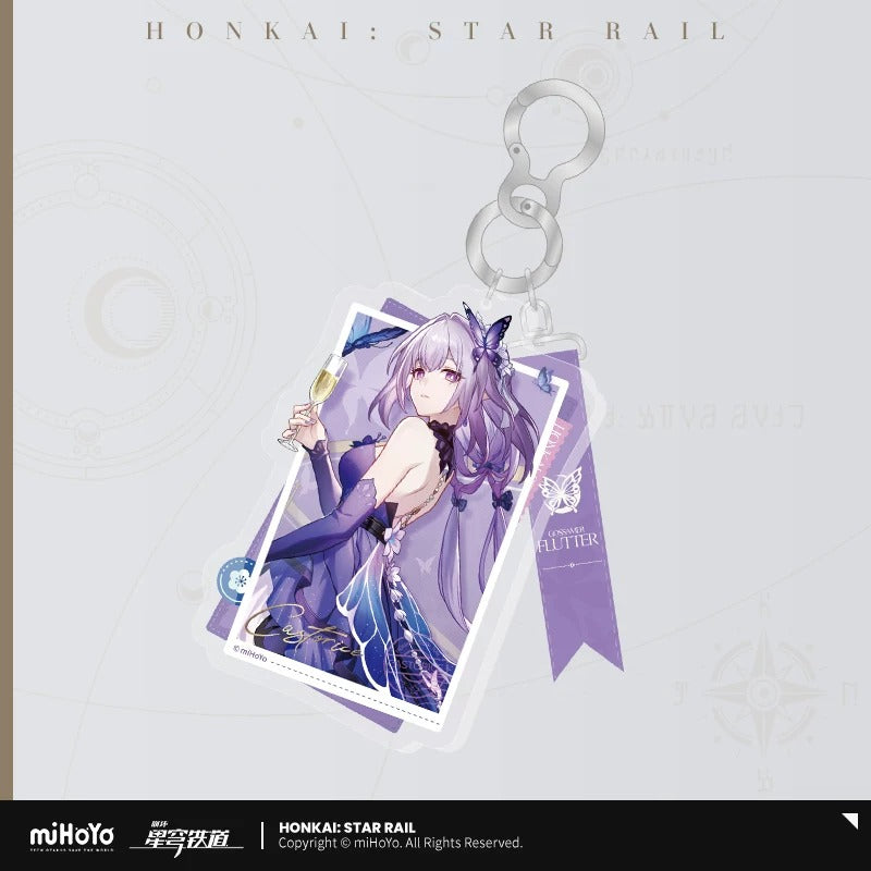 Acrylic keychain [Honkai: Star Rail] - Castorice Gossamer Flutter