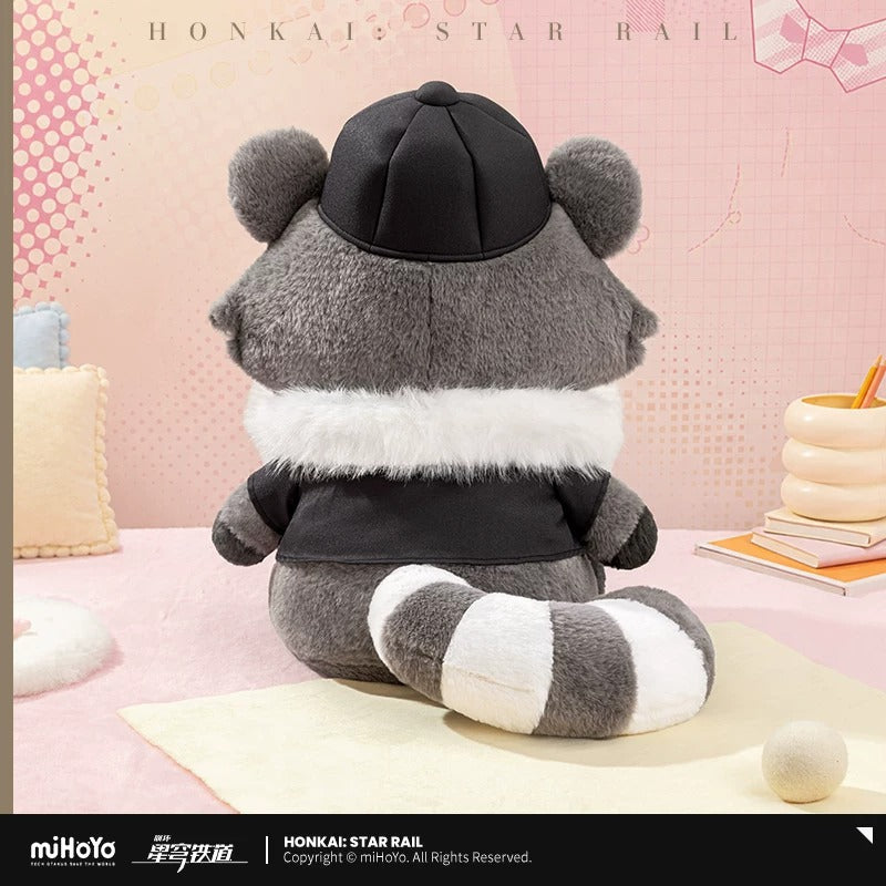 Peluche Keychain [Honkai: Star Rail] - Baseball Racoon - Fluffy Across the Blue series