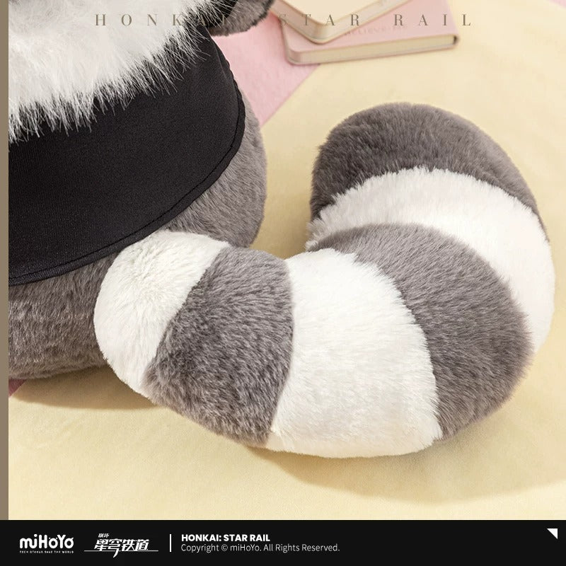 Peluche Keychain [Honkai: Star Rail] - Baseball Racoon - Fluffy Across the Blue series