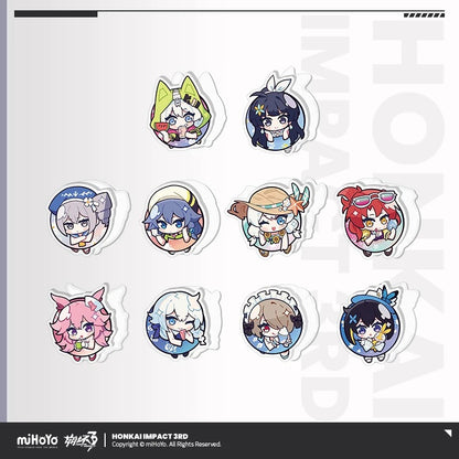 Acrylic Clip Multifonction [Honkai Impact 3rd] - Summer Memories series