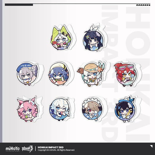 Acrylic Clip Multifonction [Honkai Impact 3rd] - Summer Memories series