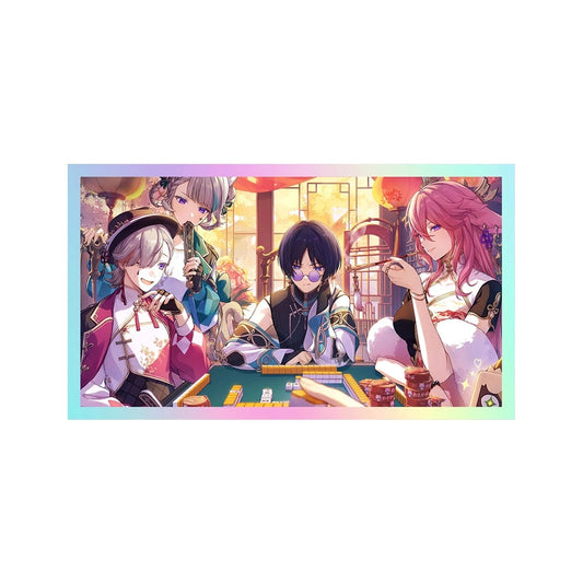 Acrylic Shikishi [Genshin Impact] - Lyney / Lynette / Wanderer / Yae MIko - Hoyofair 2025