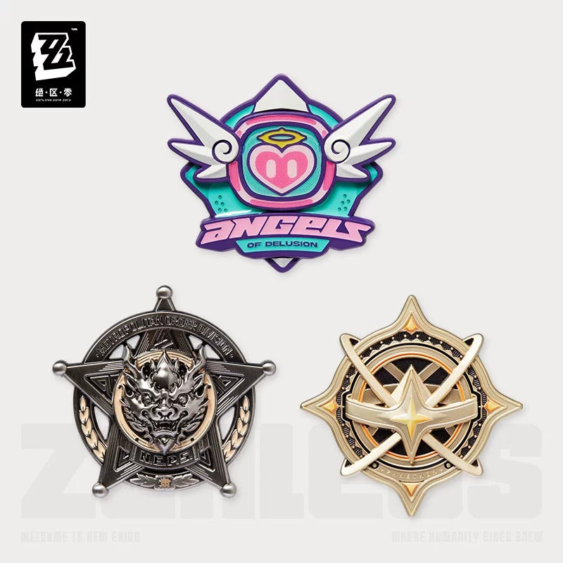 Metal Badge [ZZZ Zenless Zone Zero] - Faction series Vol.4