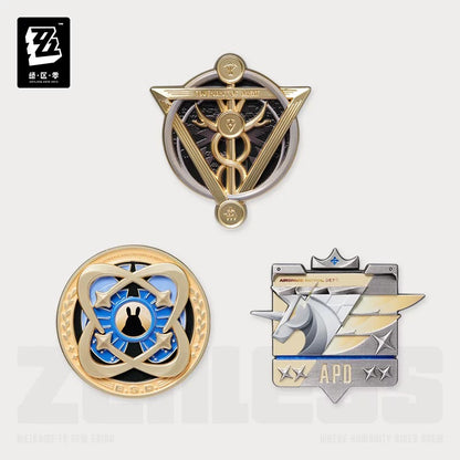 Metal Badge [ZZZ Zenless Zone Zero] - Faction series Vol.5
