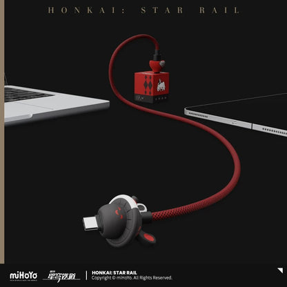Cable de Chargement Tressée 1M [Honkai: Star Rail]  - Sparxie'z Hazy Sparkles Fast Charging series