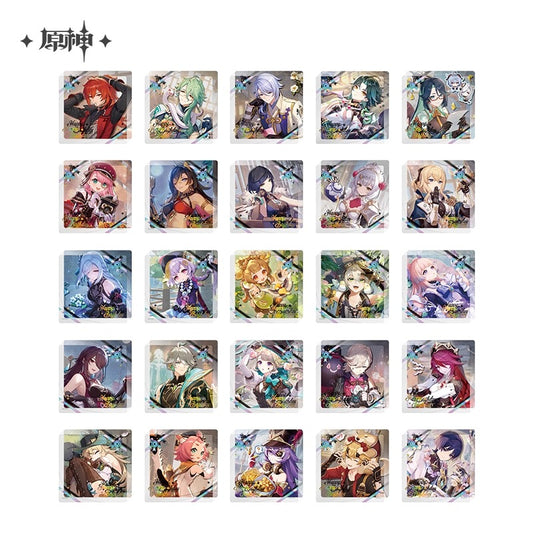 Coaster Acrylic Epais [Genshin Impact] - Fateful Day 2025 Series / Birthday Collection