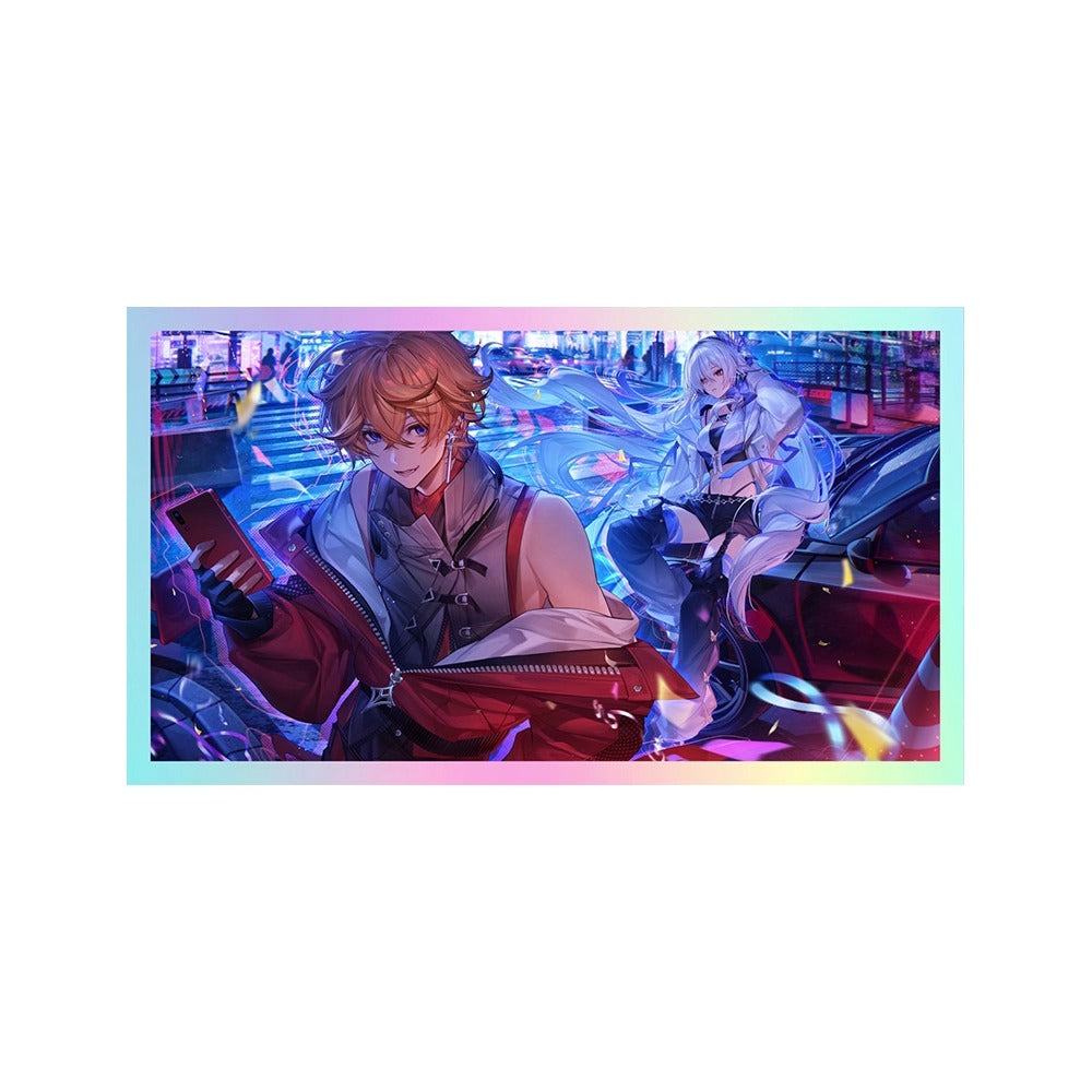 Acrylic Shikishi [Genshin Impact] - Tartaglia / Skirk - Hoyofair 2025 Parrallels Meet