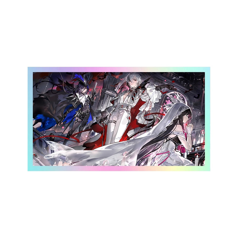 Acrylic Shikishi [Genshin Impact] - Clorinde / Arlecchino / Columbina - Hoyofair 2025