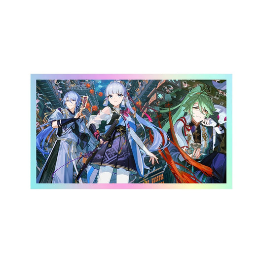 Acrylic Shikishi [Genshin Impact] - Ayaka / Ayato / Baizhu - Hoyofair 2025 Parrallels Meet