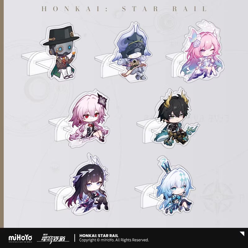 Acrylic Stand Diorama [Honkai: Star Rail] - Owlbert's Guest Room Vol.5