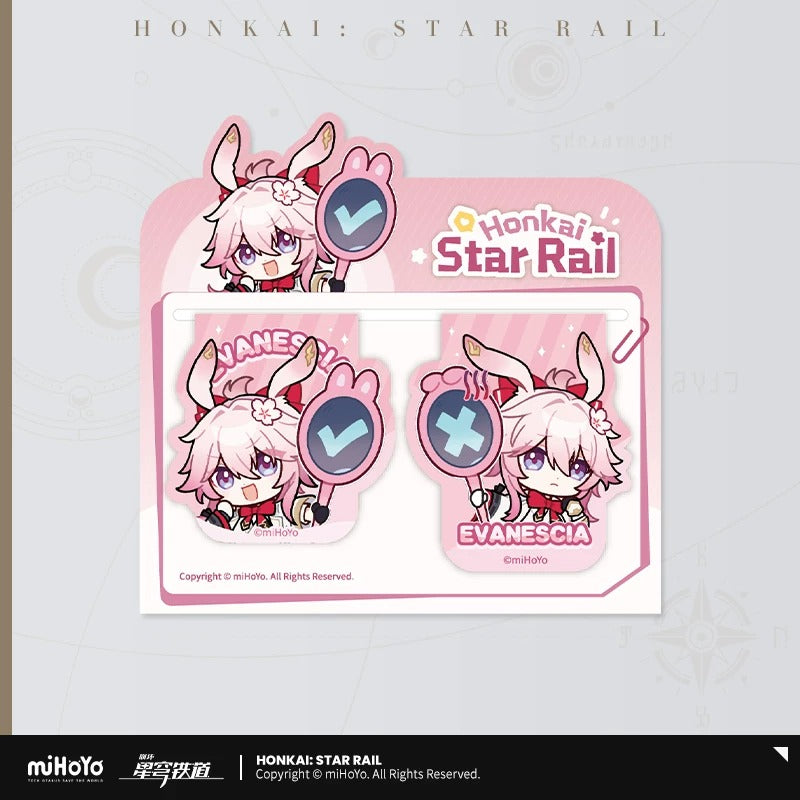 Magnetic Bookmark [Honkai: Star Rail] - Série Emoticônes / Sticker Vol.5