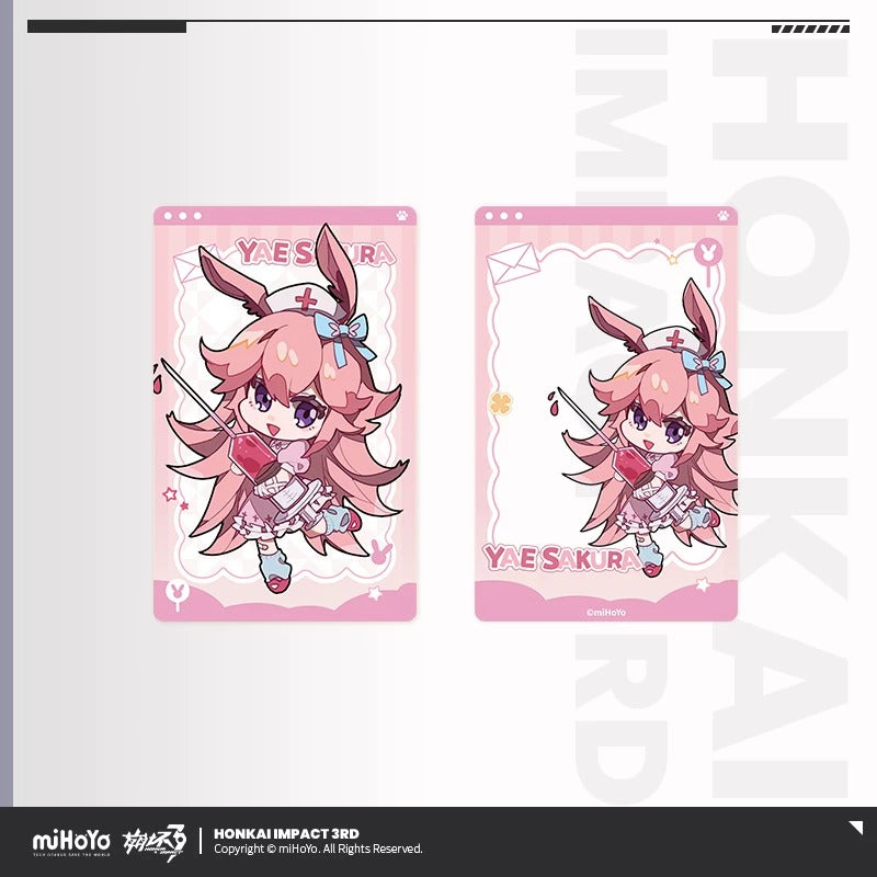 Carte Laser et Carte PVC set [Honkai Impact 3rd] - Cute Beast Paradise Series