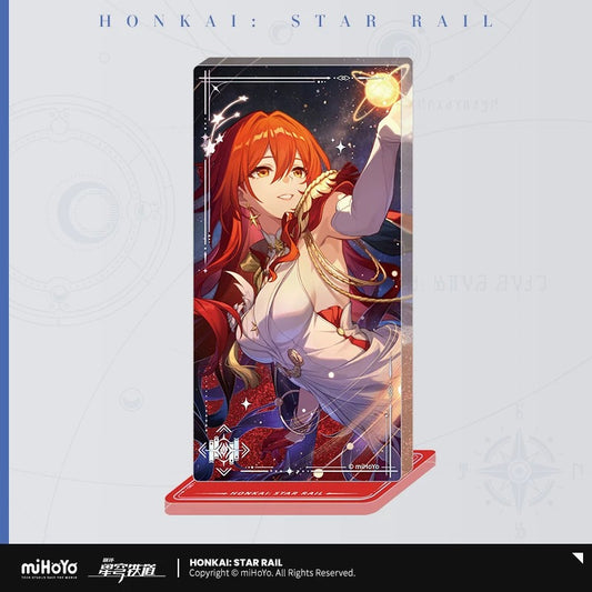 Acrylic Glitter Block [Honkai: Star Rail] - Himeko Nova - A Star That Lights the Night - Cônes Lumineux vol.23
