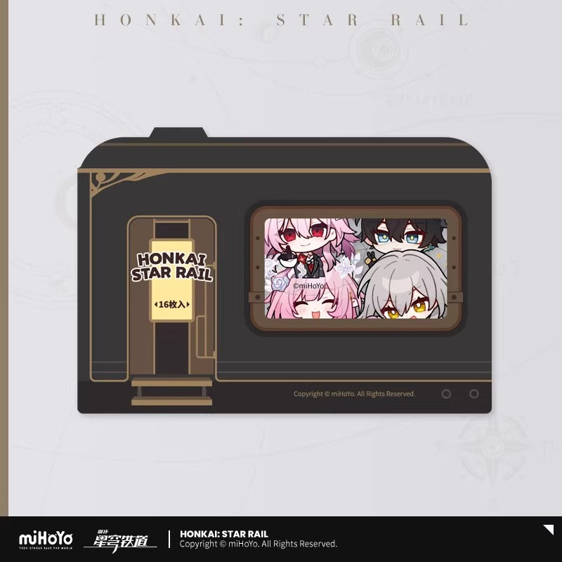 Set de Stickers [Honkai: Star Rail] - 3.6 et 3.8 - Série Emoticônes / Sticker - Pom Pom Exhibition Hall series vol.5