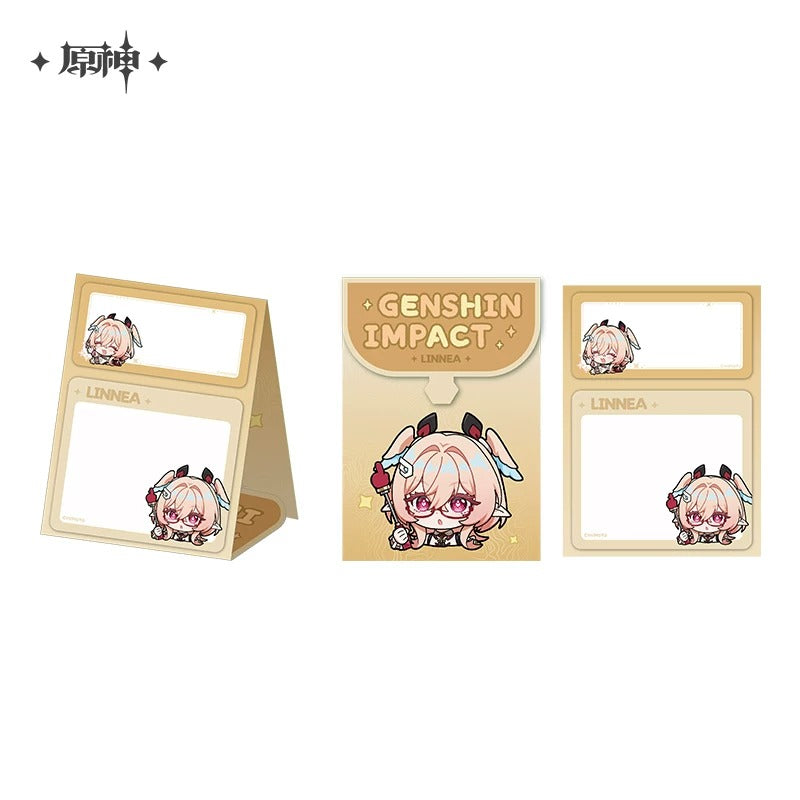 Stand Up Notepad [Genshin Impact] - Linnea - Emoji / Emoticones Series