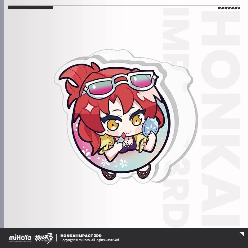 Acrylic Clip Multifonction [Honkai Impact 3rd] - Summer Memories series