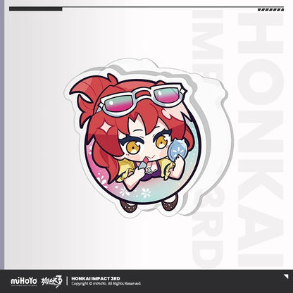 Acrylic Clip Multifonction [Honkai Impact 3rd] - Summer Memories series