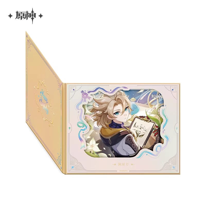 Flip Shikishi [Genshin Impact] - Fateful Day 2025 Series Vol.2 - Birthday Collection