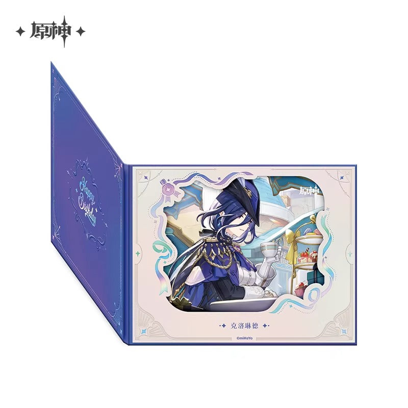 Flip Shikishi [Genshin Impact] - Fateful Day 2025 Series Vol.2 - Birthday Collection