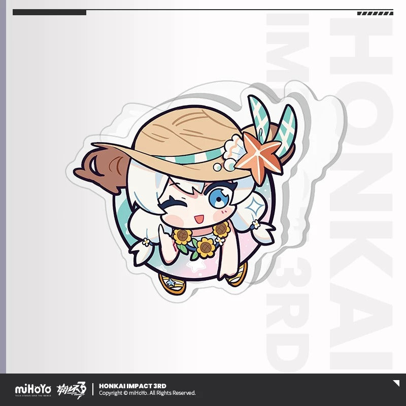 Acrylic Clip Multifonction [Honkai Impact 3rd] - Summer Memories series