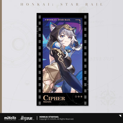 Carte Film Négatif [Honkai: Star Rail] - Stellar Invitation series vol.6