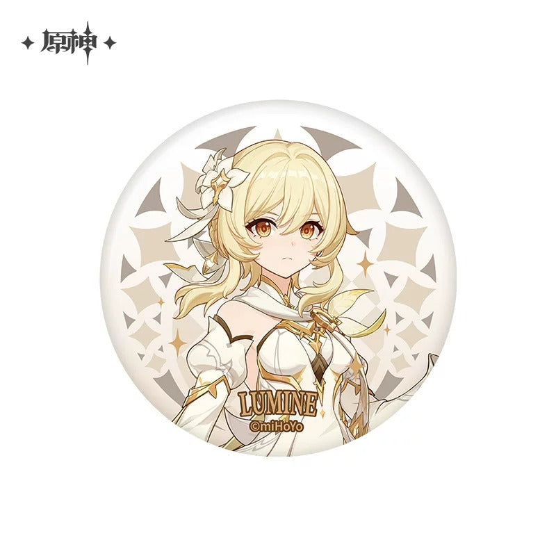 Acrylic Stand et Badges [Genshin Impact] - Across the Sea of Stars series
