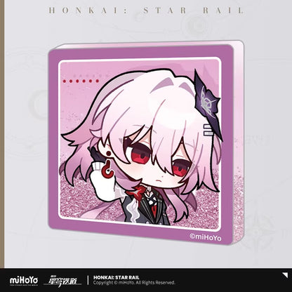 Glitter Fridge Magnet [Honkai: Star Rail] - Série Emoticônes / Sticker vol.6