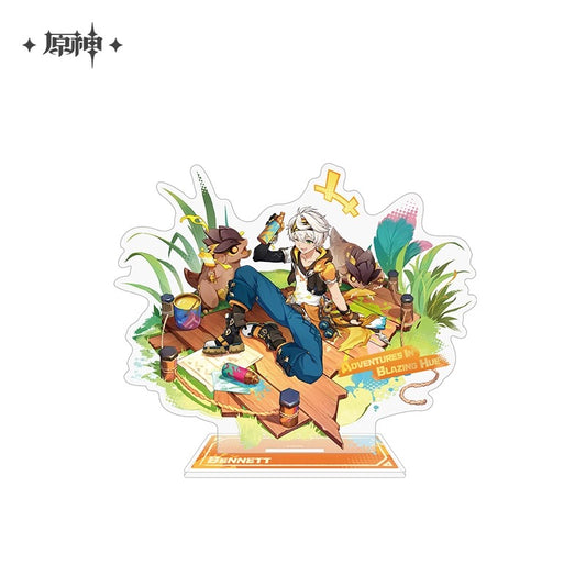 Acrylic Stand [Genshin Impact] - Bennett : Adventures in Blazing Hue - Teyvat Fashion Series