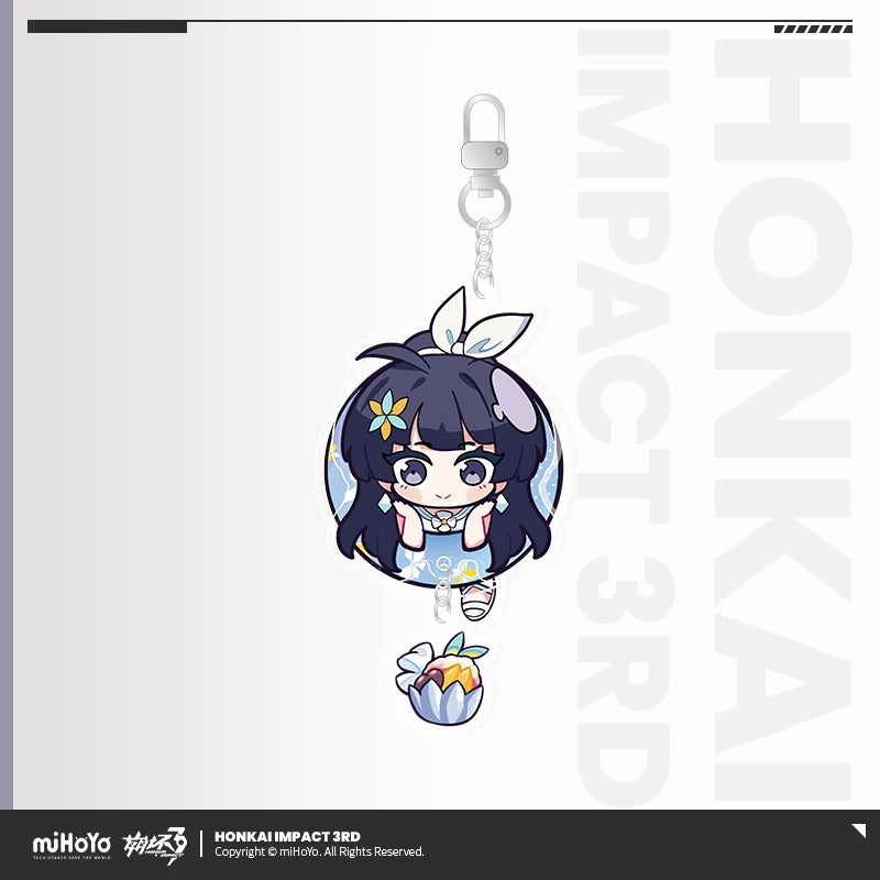 Acrylic Movable Keychain [Honkai Impact 3rd] - Summer Memories series