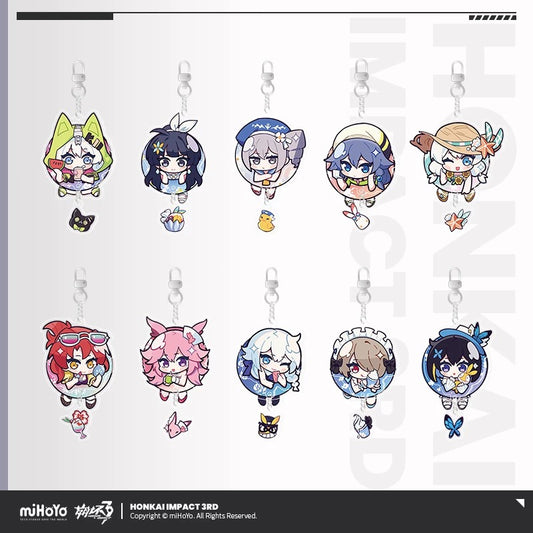 Acrylic Movable Keychain [Honkai Impact 3rd] - Summer Memories series