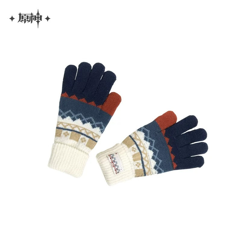 Plaid-Cape et Gants [Genshin Impact] - Alyosha Impressions