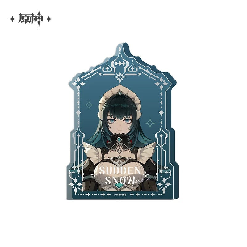 Acrylique Ornament [Genshin Impact] - Sudden Snow series