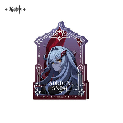 Acrylique Ornament [Genshin Impact] - Sudden Snow series