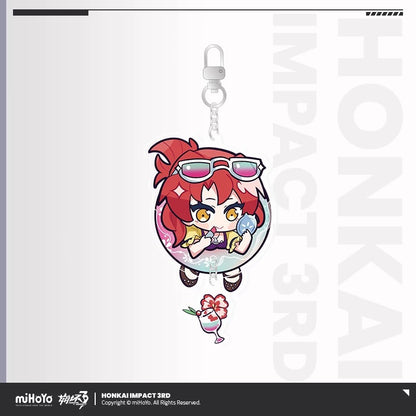 Acrylic Movable Keychain [Honkai Impact 3rd] - Summer Memories series